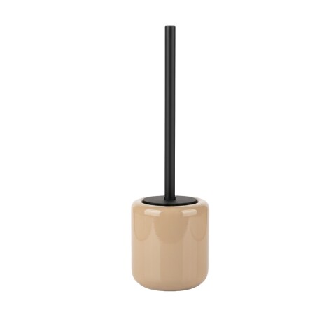 CEPILLO P/INODORO C/BASE CERAMICA BEIGE Unica