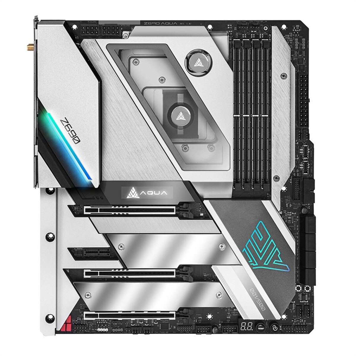 Placa Madre Asrock Z690 Agua Lga1700 - PLACA MADRE ASROCK Z690 AQUA 1700 