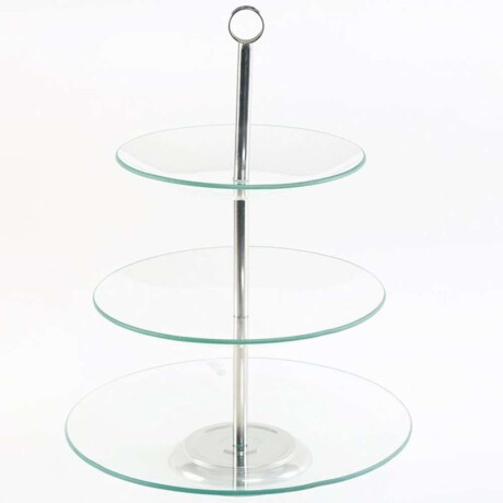 SOPORTE P/TORTA GIRATORIO 3 NIV D20-25-30CM/H43 CM