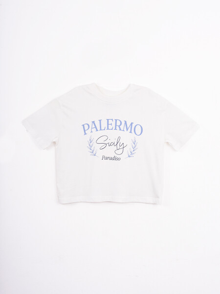 REMERA KARIEL BLANCO