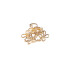Broches pinzas dorada(OW2219) Broches Pinzas Dorada(ow2219)