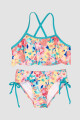 Bikini machalita ii 6-16a Flor aquarela