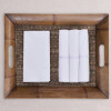 Set x4 Servilletas Blanco