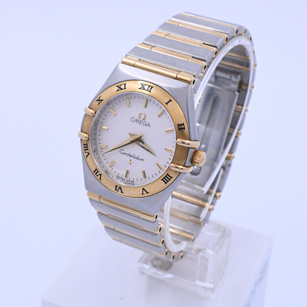 Omega Constellation 795.1202 quartz 25 mm. Acero y oro amarillo año 1998. Omega Constellation 795.1202 quartz 25 mm. Acero y oro amarillo año 1998.
