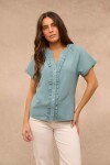 CAMISA VELA VERDE AGUA CAMISA VELA VERDE AGUA