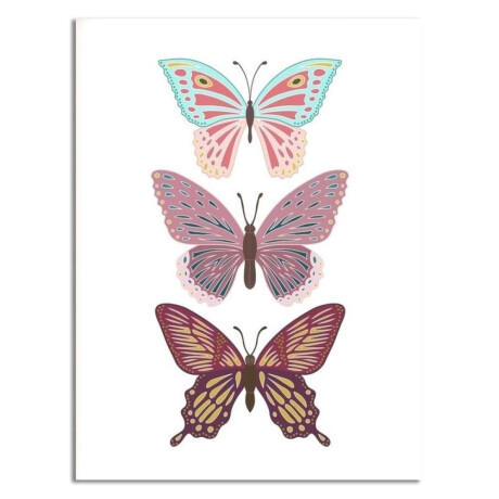 Cuadro Canvas 30X40Cm Mariposas 1 Cuadro Canvas 30X40Cm Mariposas 1