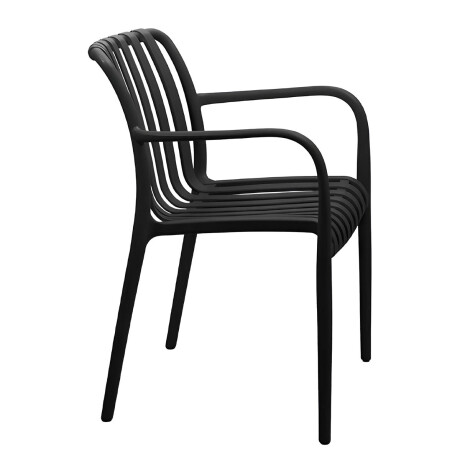 Silla Jardín Living Polipropileno Exterior UV 150kg Silla Jardín Living Polipropileno Exterior UV 150kg