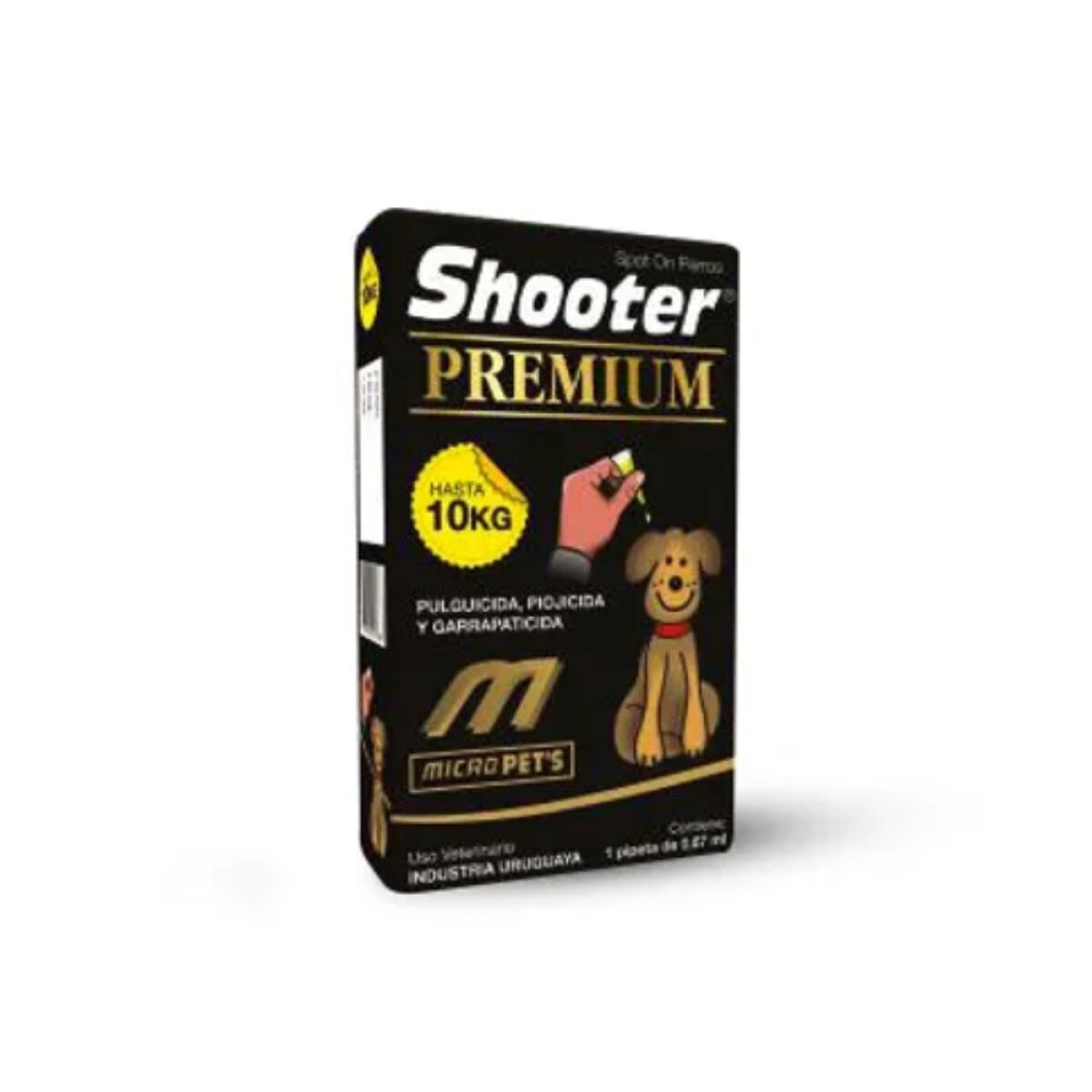 Pipeta Shooter Premium Perro - 10 Kg 