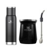 Set Stanley Termo Adventure To-Go 1lt+mate+ Bombilla Negro