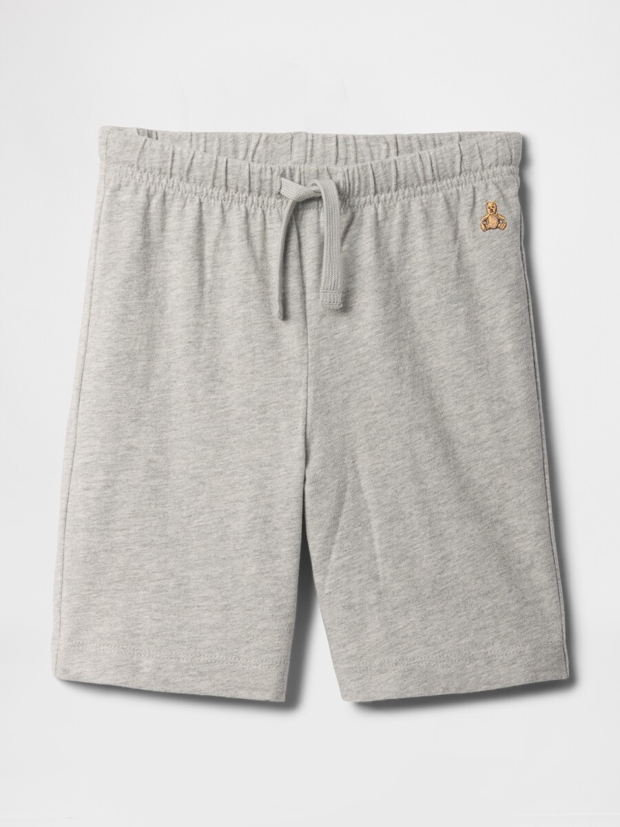 Short Toddler Niño - Light Heather Grey B08 