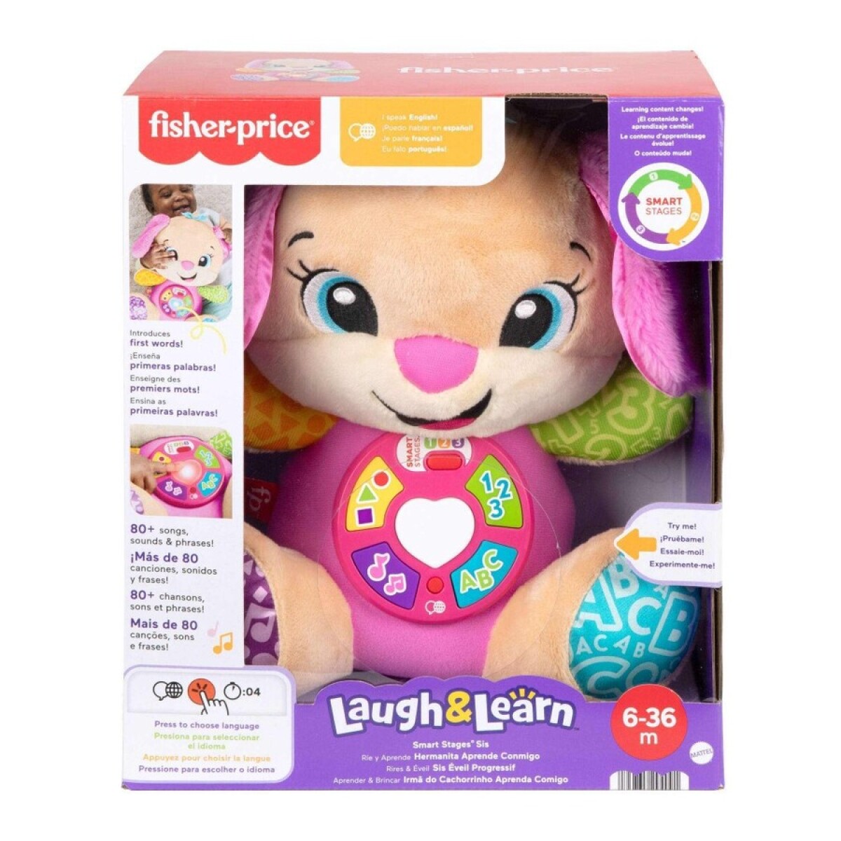 FISHER PRICE - Hermanita Aprende Conmigo 