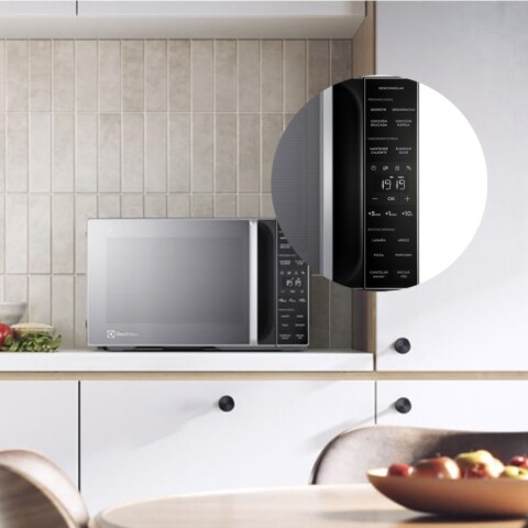 Microondas Electrolux 31 Litros Sin Grill Gris Microondas Electrolux 31 Litros Sin Grill Gris