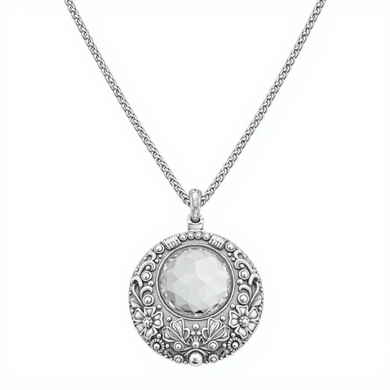 Dije Colgante Vintage-Plata 925 Inflada y Quemada-Sin Piedra-CP3615 sinpiedra