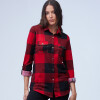 Camisa Soft Cuadrille NEGRO/ROJO