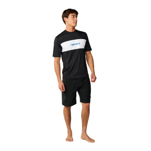 Lycra Rip Curl Undertow Upf - Negro Lycra Rip Curl Undertow Upf - Negro
