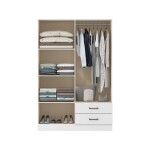 ROPERO - 4 PUERTAS PLATINUM BLANCO