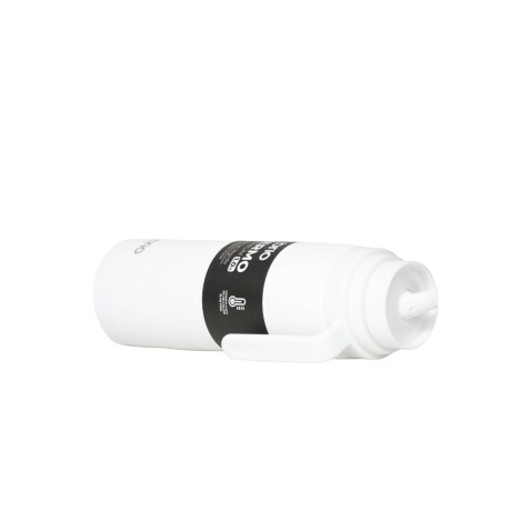 Termo brio premium 1 litro con pico cebador en acero inox Blanco