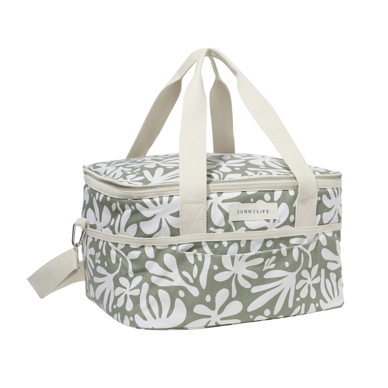 Conservadora térmica 17,8L en lona Vacay Olive Conservadora térmica 17,8L en lona Vacay Olive