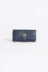 Billetera multiple compartimento azul