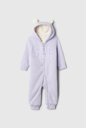 Astronauta Con Corderito Logo Gap Bebé Cosmic Sky Purple 15-3