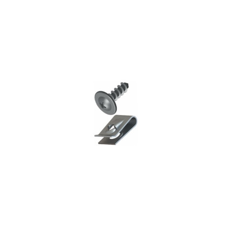 KIT TORNILLO GRAMPA PARA CHAPA UNIVERSAL Kit Tornillo Grampa Para Chapa Universal