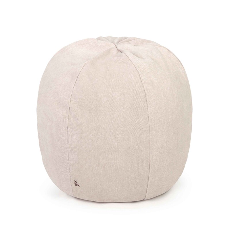Pouf stonewashed Gris