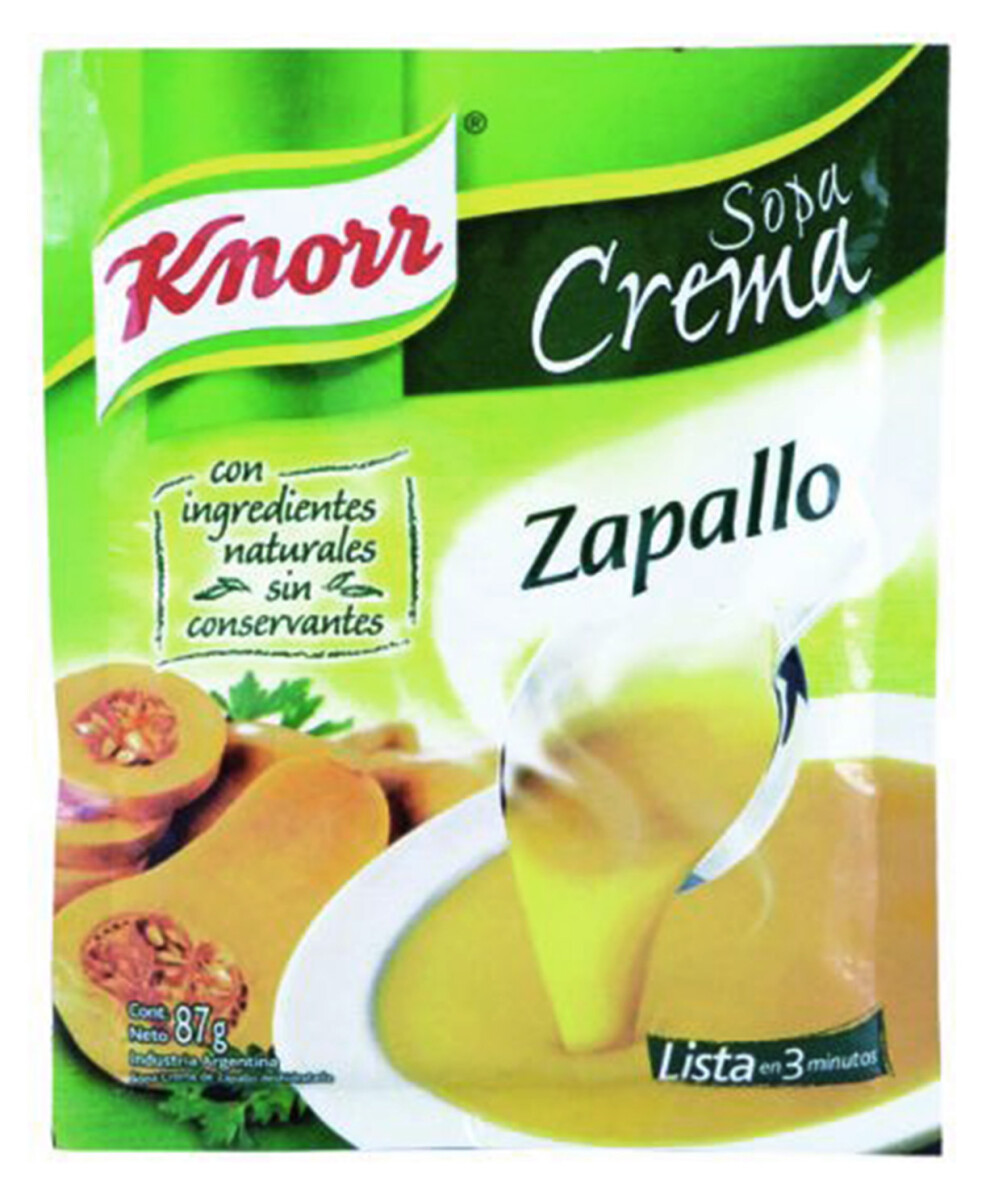 SOPA KNORR CREMA ZAPALLO 