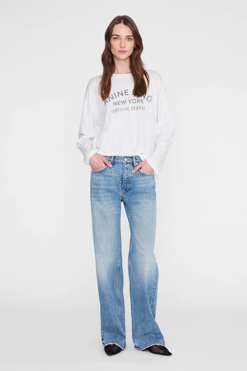 REMERA IVAN NEW YORK STENCIL Crudo