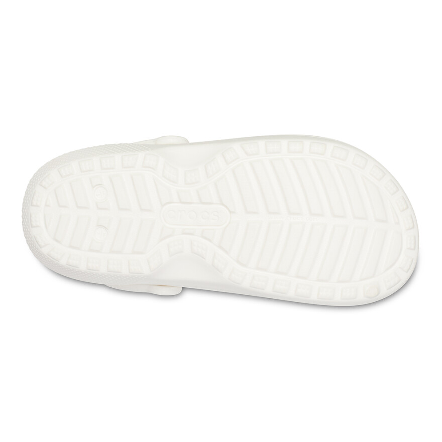 Crocs Classic Lined Clog - Unisex White/grey