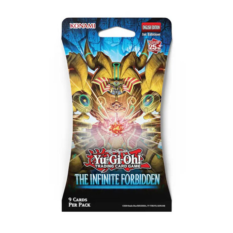 Yu-Gi-Oh! Sleeved Booster The Infinite Forbidden [Inglés] Yu-Gi-Oh! Sleeved Booster The Infinite Forbidden [Inglés]