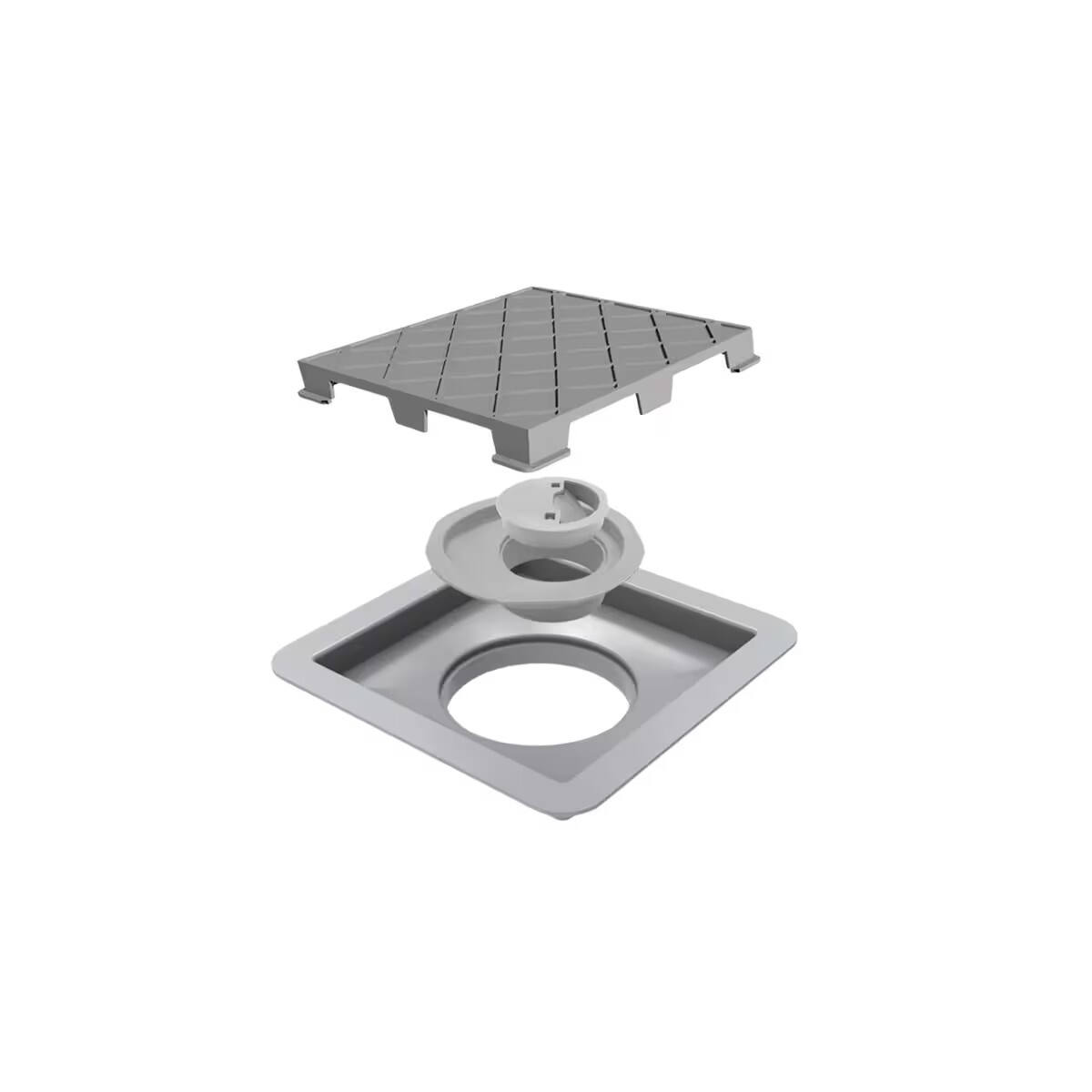 Elleve Rejilla Cuadrada Revestible 10x10 Novii 