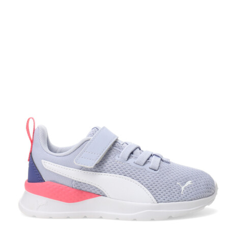 Championes Infantiles Puma Anzarun Lite Kids Lila - Blanco - Salmón