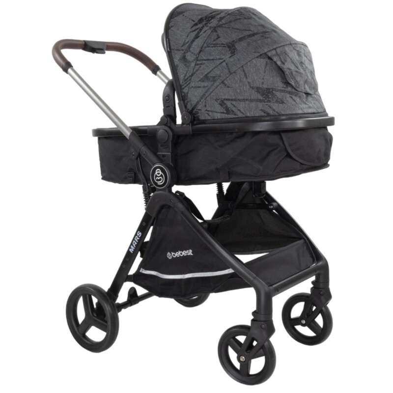 Bebesit Travel System Mars LX Baby Silla I-size + Base Negro Bebesit Travel System Mars LX Baby Silla I-size + Base Negro