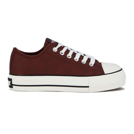 Pony Calzado C/Plataforma Fifth Ave Women Bordo