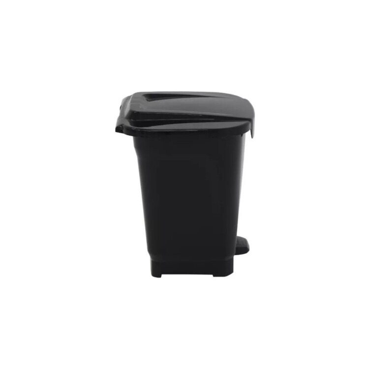 PAPELERA TACHO BASURA TRAMONTINA T-FORCE 25LTS NEGRO