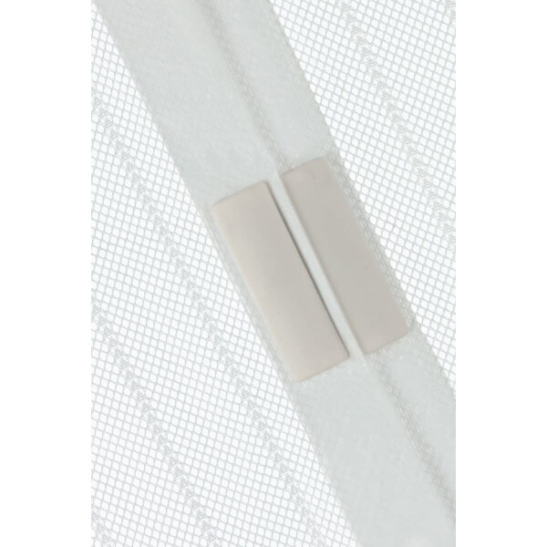 Cortina Mosquitero Magic Mesh Puerta Anti Moscas Y Mosquitos Variante Color Blanco