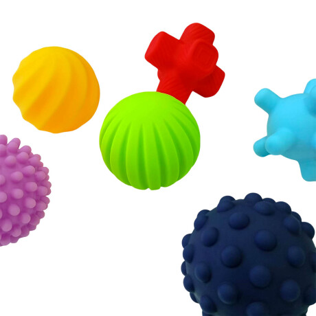 Set X16 Juguetes Sensoriales Para Bebés Silicona Jug007025