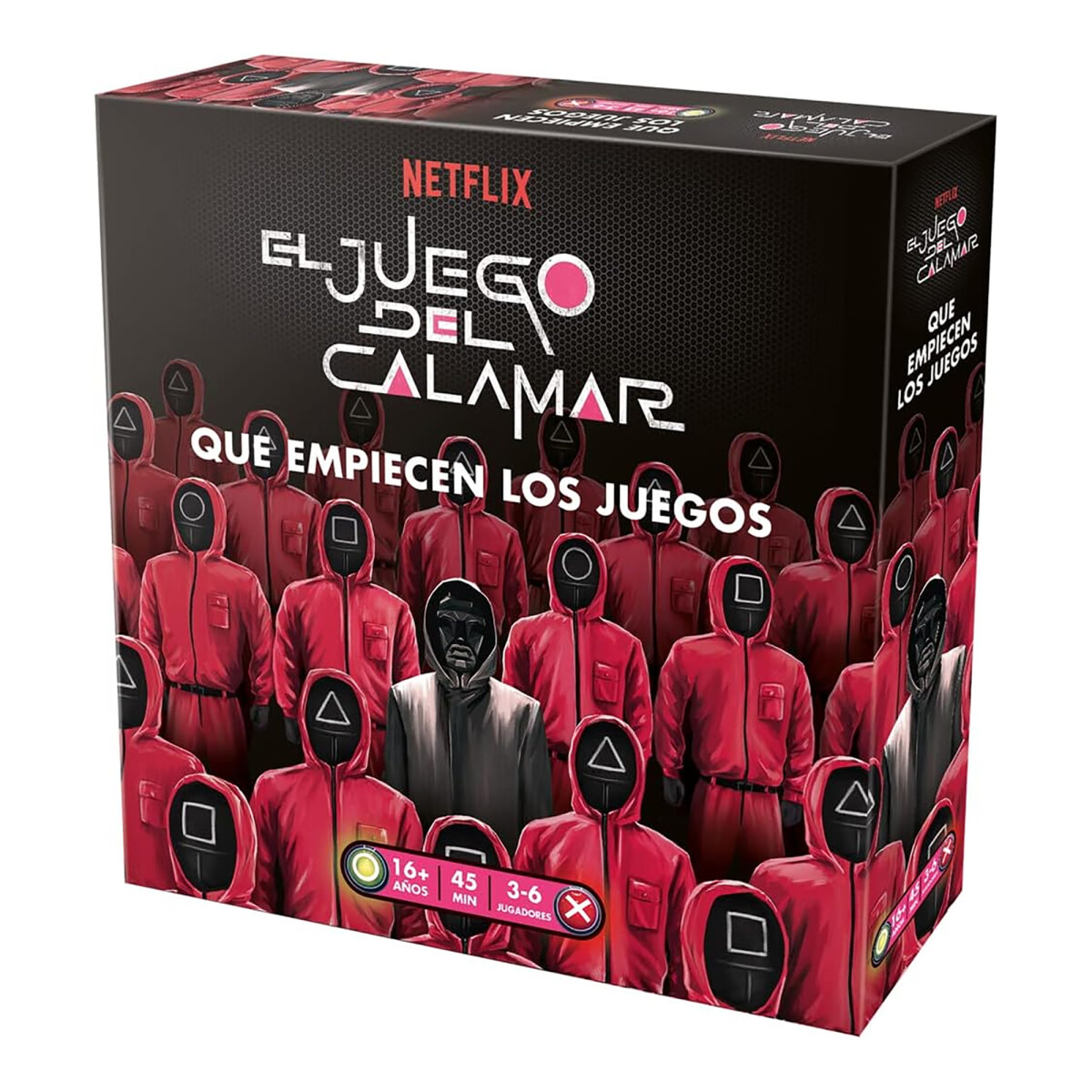 Blue Matter Games - Juego de Mesa el Juego del Calamar - +16. 3 - 6 Jugadores. Idioma Español. 