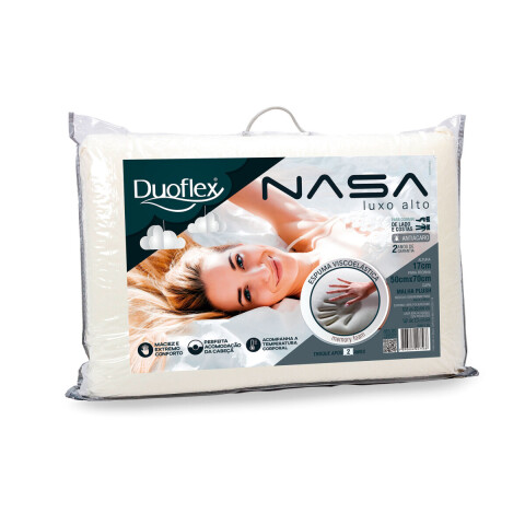 ALMOHADA VISCOELASTICA BLANCO NN1116 NASA ALMOHADA VISCOELASTICA BLANCO NN1116 NASA