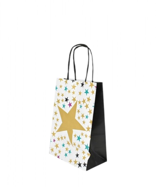 Bolsa 14x08x20 cm GOLD STAR