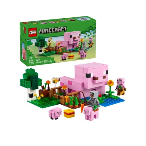 Bloques para armar Lego Minecraft La Casa del Cerdito bebé 238 Pzas 7+ Bloques Para Armar Lego Minecraft La Casa Del Cerdito Bebé 238 Pzas 7+