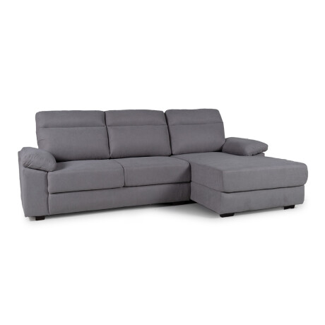 Rinconera Owen - Tela Microfibra - Chaise derecho 12091 (Gris)
