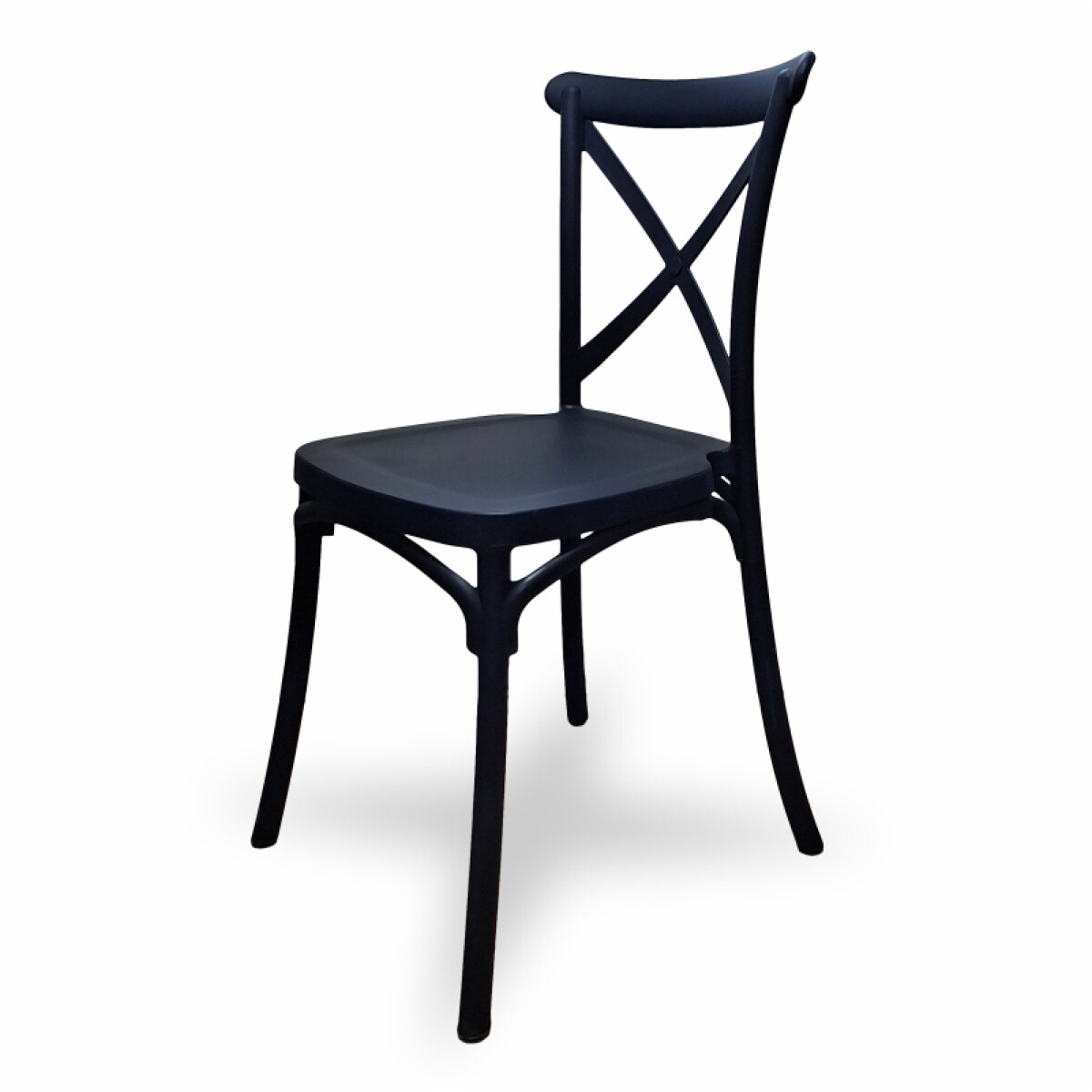 Silla Estilo Nórdico Katrina Para Comedor o Jardín - Negro 