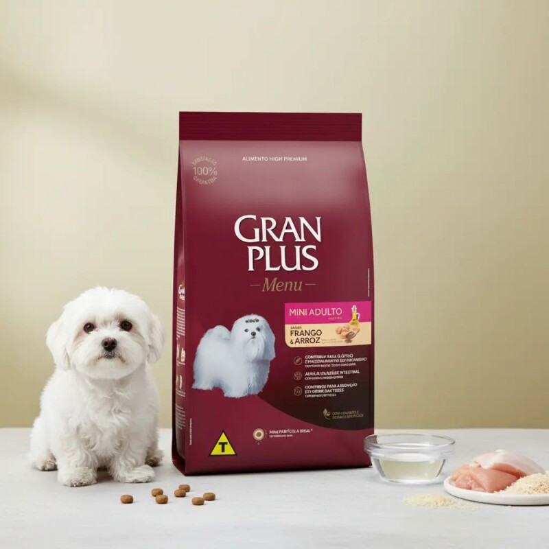 GRAN PLUS MENU ADULTO RAZAS PEQUEÑAS/MINI 15 KG GRAN PLUS MENU ADULTO RAZAS PEQUEÑAS/MINI 15 KG