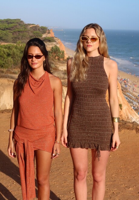 Preorder - Vestido Dax SS27 Coffee