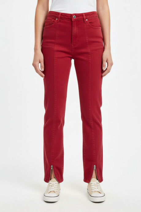 Pantalon Tanea Bordeaux