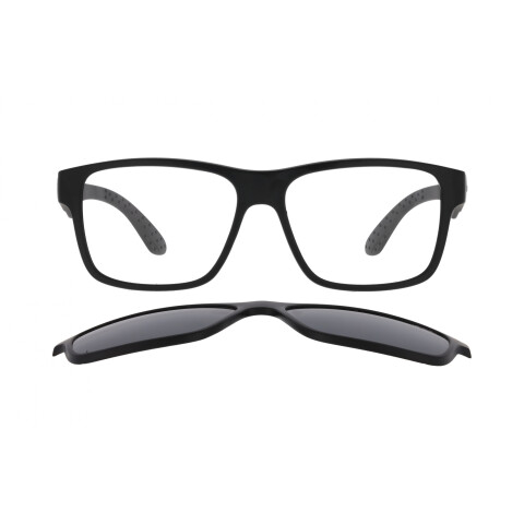 MDQ Tahan matte black Clip-On Polarized Mdq Tahan Matte Black Clip-on Polarized