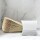 Pack x 100 - estuche pillow 7 x 8 cm. REVERSIBLE BLANCO - MADERA