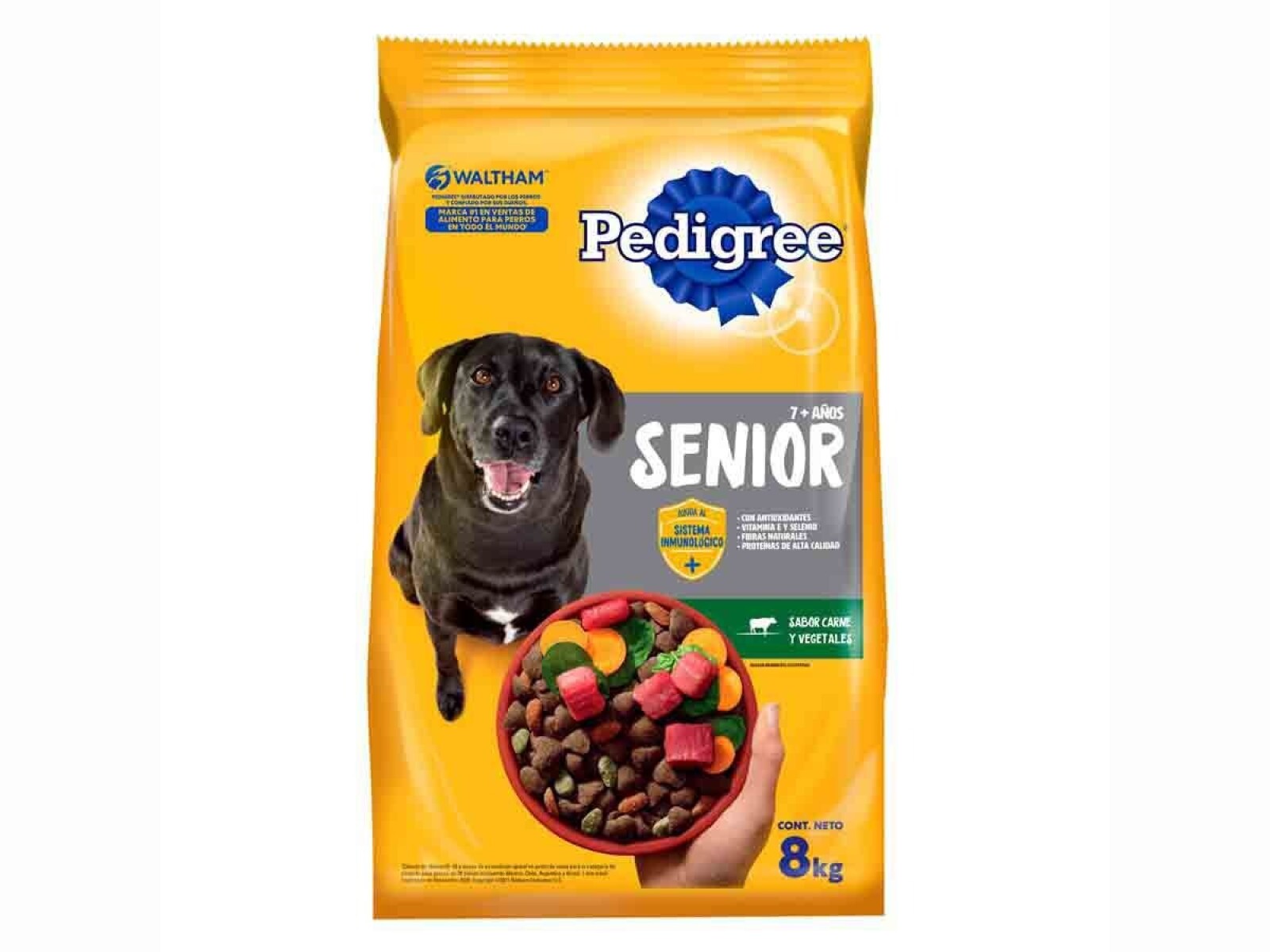 PEDIGREE PERROS ADULTOS MAYOR - 8 KG 