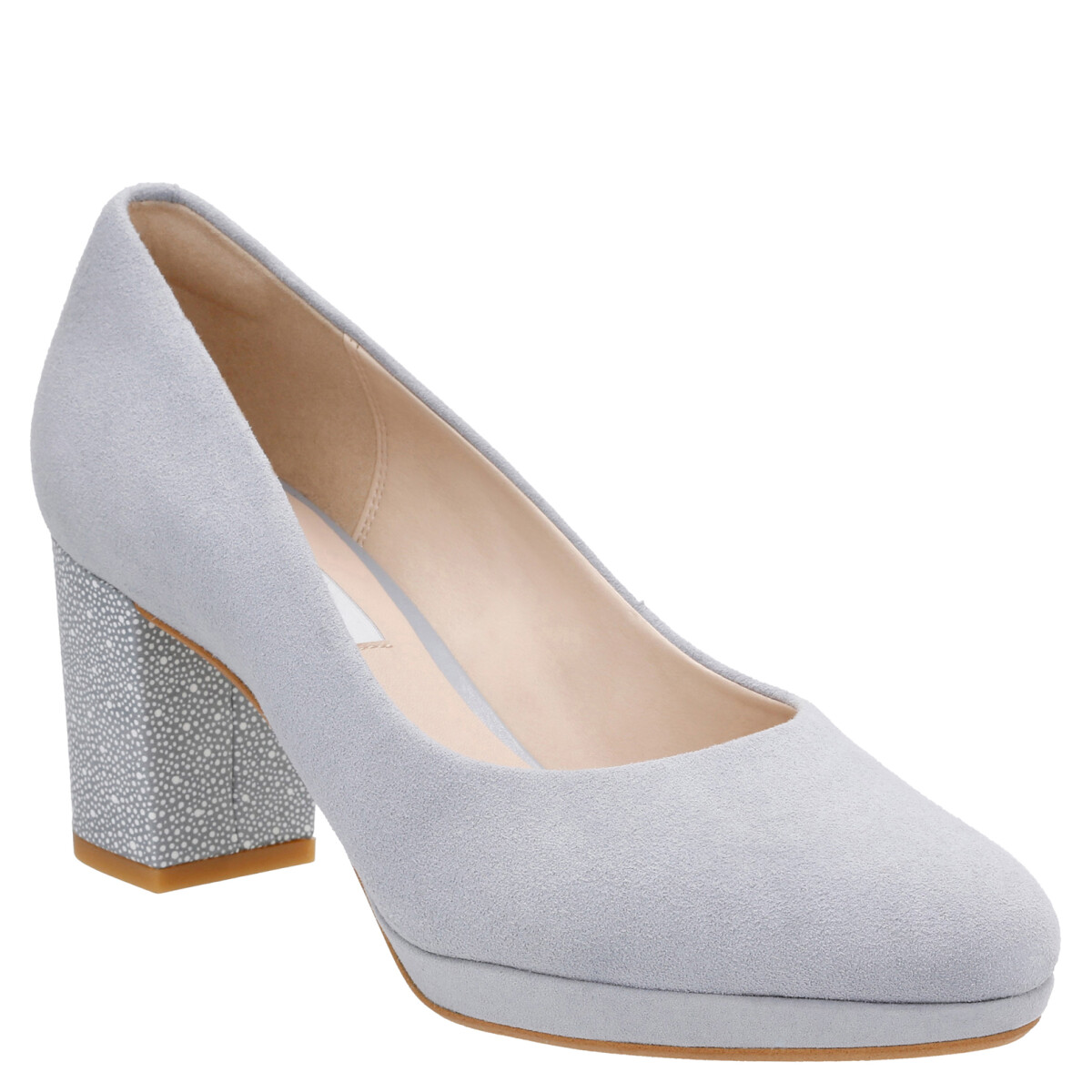 Kelda Hope Clarks - Grey/Blue 